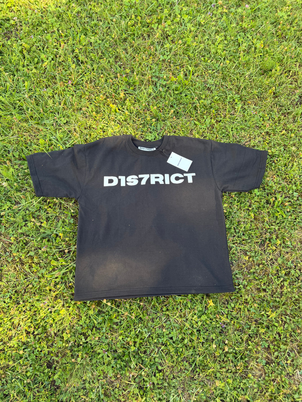D1S7RICT T-SHIRT SCHWARZ