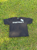 D1S7RICT T-SHIRT SCHWARZ