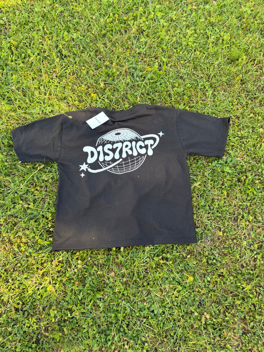 D1S7RICT T-SHIRT SCHWARZ